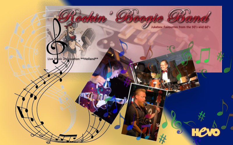 Zondagmiddag livemuziek met de Rockin’ Boogie Band